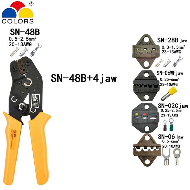 terminals kit bag electric clamp brand tools