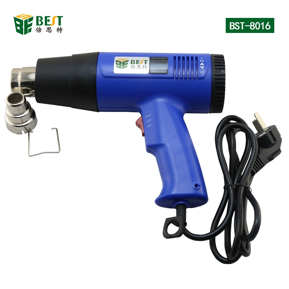 LCD Display Electronic Heat Gun 220V 1600W For SMT SMD Rework Repair